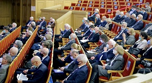 Заседание Ученого совета МГУ