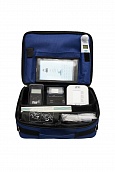 Портативный набор с оборудованием для считывания физиологических показателей и устройством для передачи информации