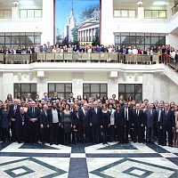 Встреча премьер-министра Франции Жан-Марка Эро со студентами МГУ