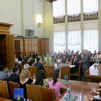 Встреча ректора с иностранными выпускниками МГУ