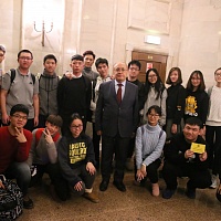 Встреча со студентами Совместного российско-китайского университета 